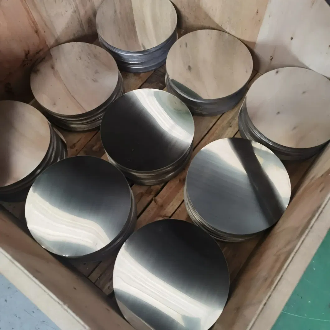 BA Finalización de círculos de acero inoxidable laminados en frío 201 410 430 304 316L disco de acero inoxidable 0